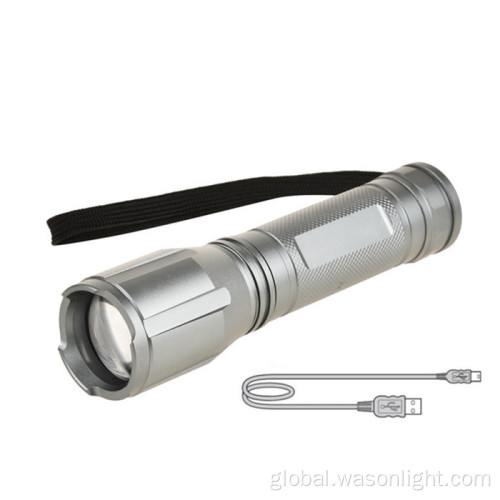 Led Torch Light Zoomable Long Distance Led Torch Light Supplier